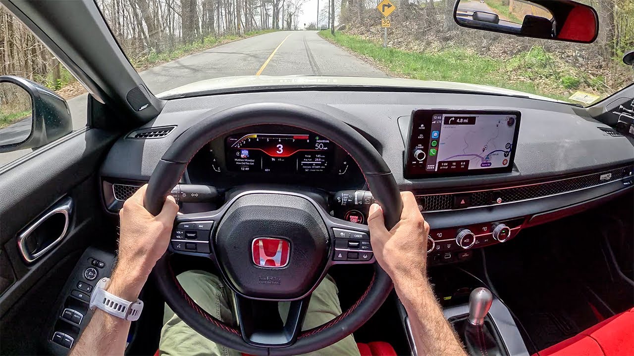 Honda FL5 Civic Type R - Crashed Fighter Jet in the Woods (POV Therapy ...