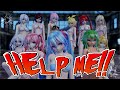 【Ray-MMD】(Murabito124)Tda式改変ビキニモデル × 11人「Help me!!」4K 60fps