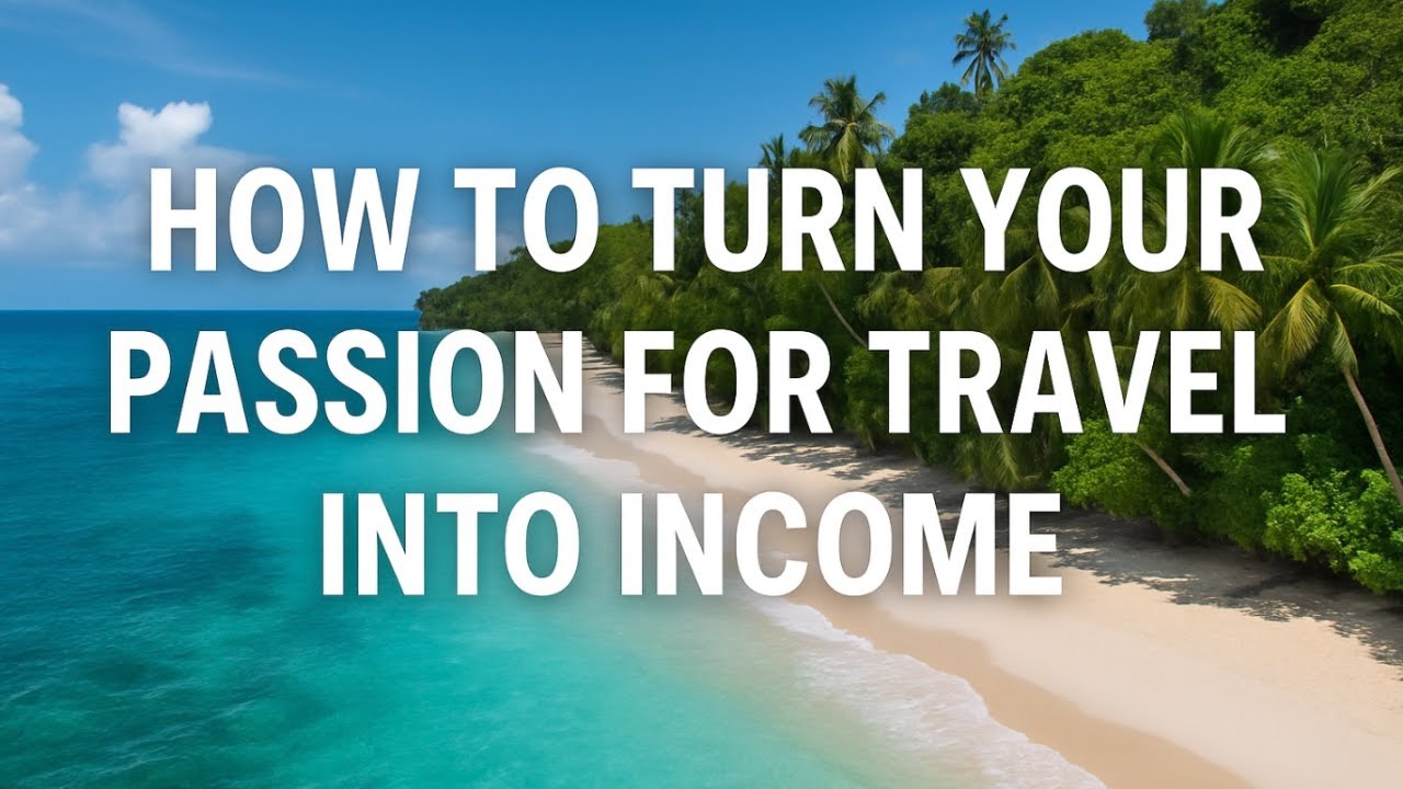 How to Turn Your Passion for Travel Into Income (No Experience Needed!)