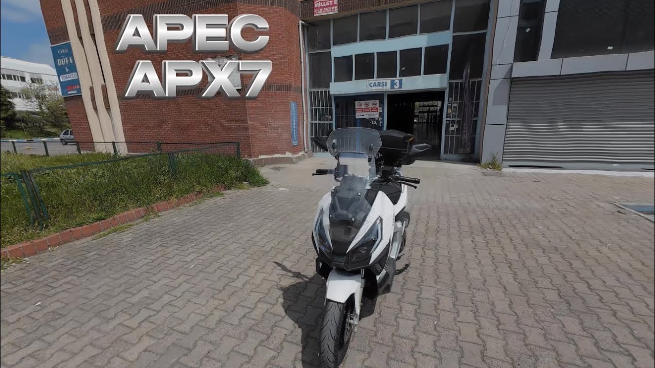 Apec Apx7 Detaysız İnceleme - Yeni Kanal Şarkısı - Motovlog | #apecapx7 #motovlog