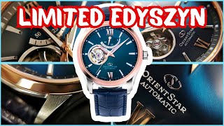 CO ZA KOLOR! Orient Star Mechanical Semi-Skeleton RE-AT0015L00B Limitowana Edycja tylko 600szt!