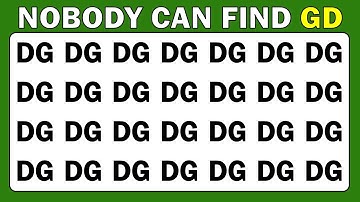 Find The Odd One Out | Test Your Observation Skills 👀 | Number and Letter Edition