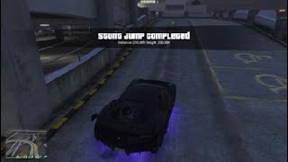 Probably the best stunt jump I've ever done in GTA 5