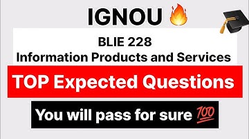 BLIE 228 TOP Expected Questions | JUNE 2025 exams