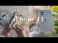 iPhone 11 unboxing📦 + shopee cases haul☁️ (aesthetic & asmr) | angela charmaine