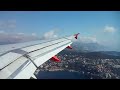 A RARE APPROACH AND LANDING ONTO NICE'S COTE D' AZURE AIRPORT RUNWAY 22R WHICH GIVE'S A GREAT VIEW.