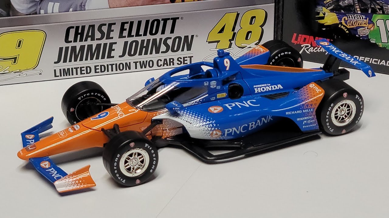 Scott Dixon 2023 PNC 1/18 Greenlight Indycar Diecast Review - YouTube
