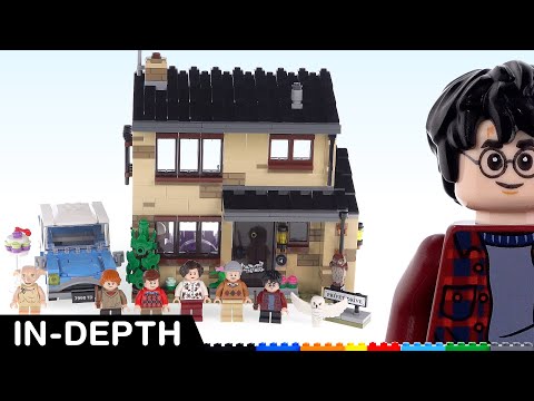 Detailed & displays well... from several angles: LEGO Harry Potter 4 Privet Drive review! 75968