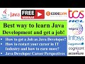 Best way to learn Java Development✔️| From 0 to 10 lakhs️🔥 #java Full Stack Tutorial for Beginners