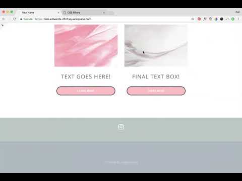 Image Rollover / Hover Filter - Greyscale in Squarespace