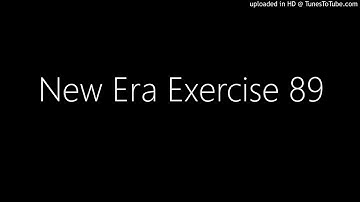 New Era Exercise 89