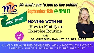 Moving with MS-How to Modify an Exercise Routine