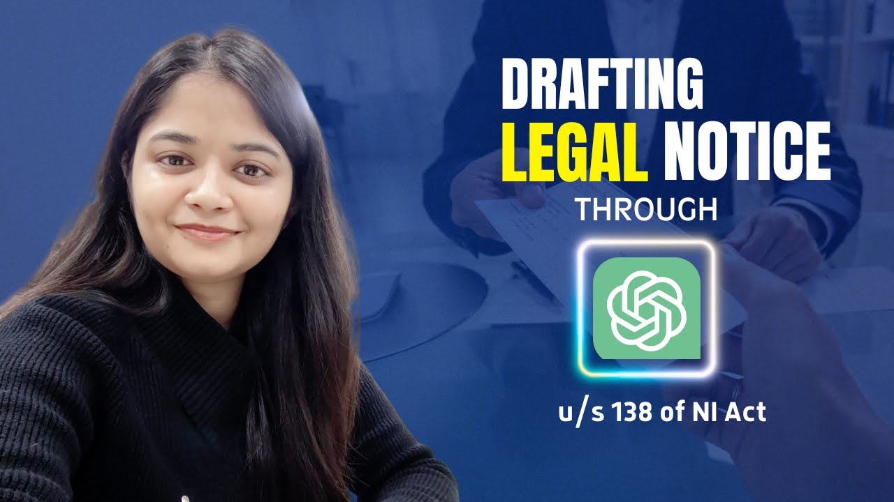 Revolutionize Your Law Practice: Drafting Legal Notices with AI | Save Time, Boost Efficiency #niact