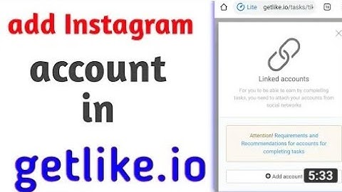 getlike k sath instagram ka account kesy Attach kry( How can attach instagram with getlike)