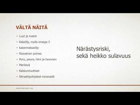 Video: Tärkeimmät Haimatulehduksen Ja Diabeteksen Mineraalit, Mistä Ne Saadaan?