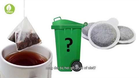 Mogen koffiepads en theefilters bij het gft-afval vanaf 2019?