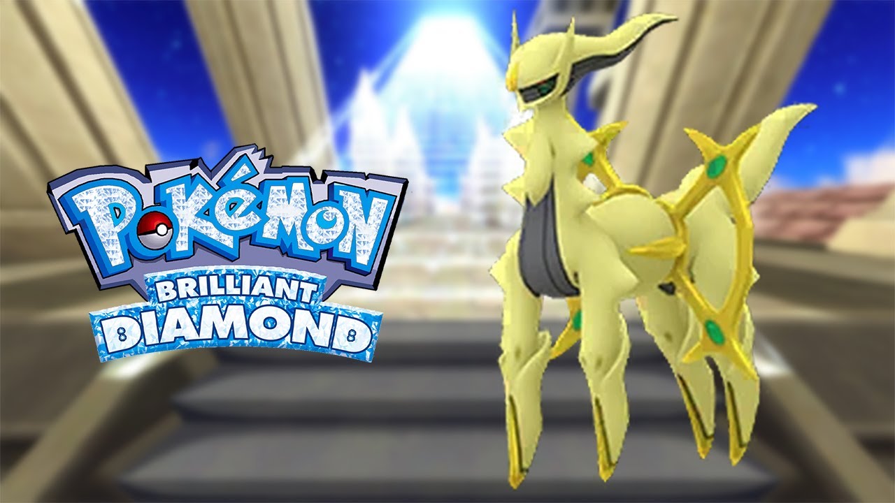 Shiny Arceus Hunt In Pokemon Brilliant Diamond! YouTube