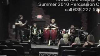 Mozingo Music Percussion Summer Camp 2010 With Tolkin.wmv