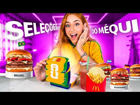 PROVANDO O LANCHE DA COPA DO MÉQUI!!!