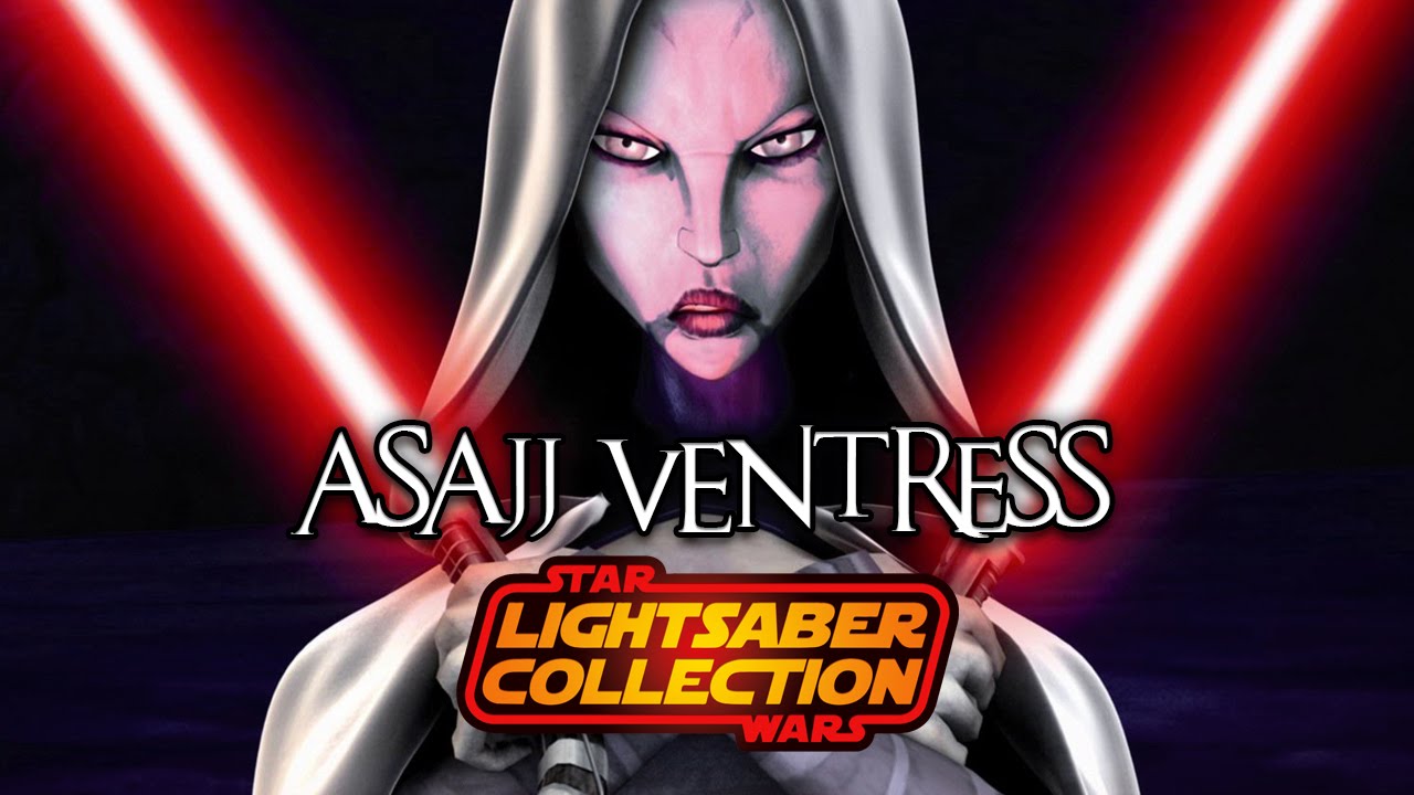 Asajj Ventress Lightsaber (Hasbro) YouTube