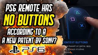 Sony's New PS6 Patent REVEALS a Controller With NO Physical Buttons! Bruh What Is Life Right Smh!!!
