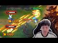 1600LP Lucian : His Relentless Combos is Smoking Enemy - Engsub ( Lucian vs Tris )