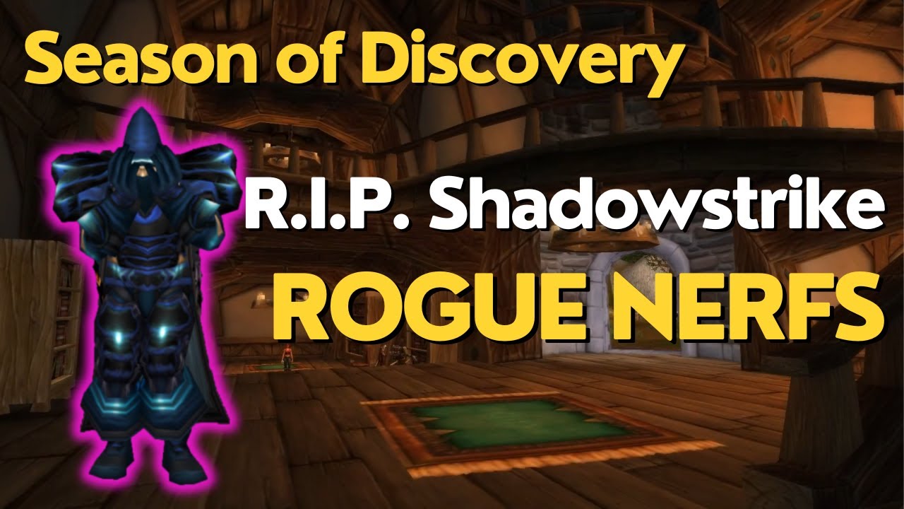 Rogue Shadowstrike Rune Swap Nerf