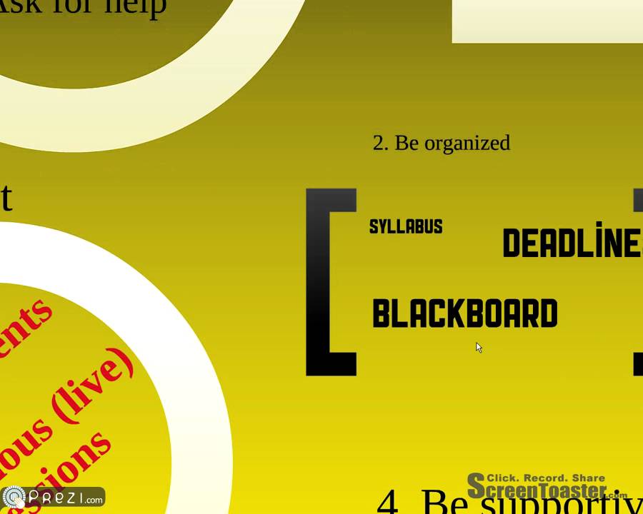 blackboard tips for instructors teaching