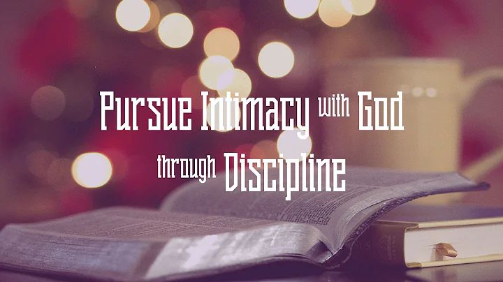 Exodus - Pursue Intimacy with God through Discipline - Peter Tanchi