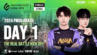 [CHN] LIVE 2024 PEACE ELITE GLOBAL OPEN FINALS STAGE DAY 1 | BATTLE FOR GLORY | KICK OFF