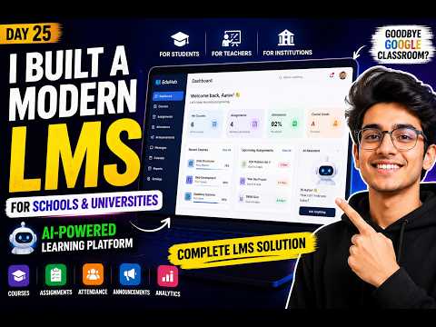 Building a Complete Learning Management System in 24 Hours | Day 25
