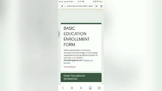 Online Pre-Enrollment Tutorial