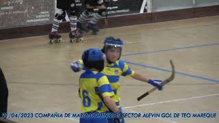 20230421 COMPAÑIA DE MARIA-DOMINICOS SECTOR ALEVIN 03 GOL DE TEO MAREQUE SANTOS