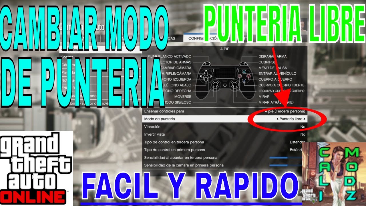 Como Poner Punteria Libre En Gta V Online