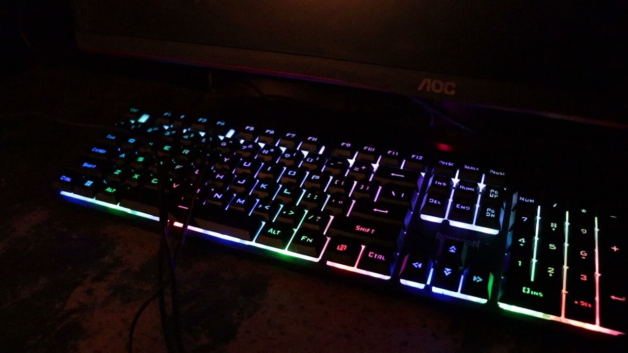 My beautiful ReddragoN keyboard