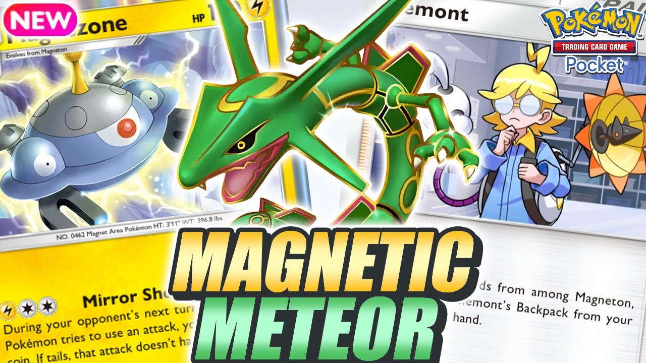 DRACO METEOR 2.0 ! RAYQUAZA Makes a Shocking Return with New MAGNEZONE as Well - Pokemon TCG Pocket