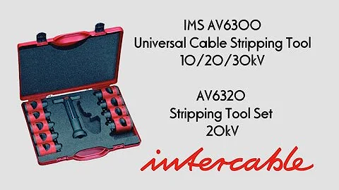 Intercable IMS AV6300/AV6320 Universal Cable Stripping Tool/s