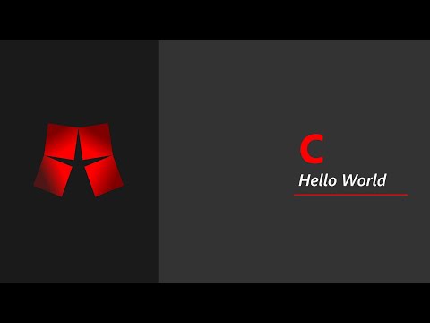 C Hello World Program | First Program in C | Hello World in C
