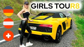 Girls On The Road Tour durch die Schweiz im Audi R8 Spyder 🐝