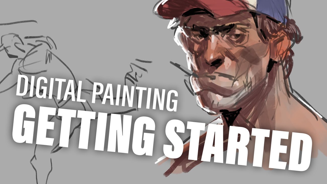 Digital Painting: Getting Started | CRITICAL TUTORIALS - YouTube