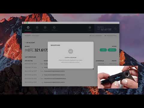 Ledger Nano S  - Panduan Pengguna - Mengirim Bitcoin