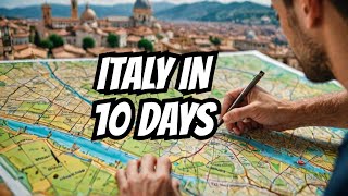 Travel Itinerary for Italy in 10 Days You Need to See