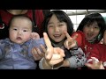 ４姉妹と一緒に手遊びうた