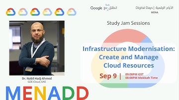 Infrastructure Modernisation: Create and Manage Cloud Resources (Dr. Nabil Hadj-Ahmed)