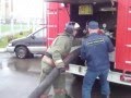 Установка автоцистерны на водоем