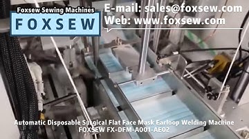 Automatic Disposable Face Mask Earloop Welding Machine