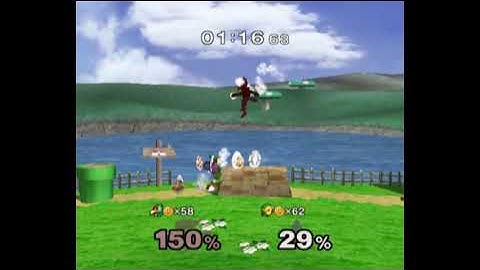 Super Smash Bros. Melee CrazyMod UE/Debug Menu - CPU Lvl.1 vs. Bomb Link Lvl.9 (Winter 2024)