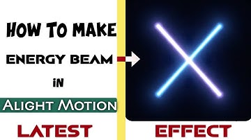 How To Make Energy Beam || Alight Motion Effect #viral #alightmotiontutorial  #youtube