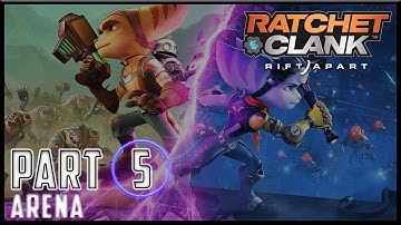 RATCHET & CLANK RIFT APART RENEGADE LEGEND HARDEST DIFFICULTY - Playthrough Part 5 | Battle Arena