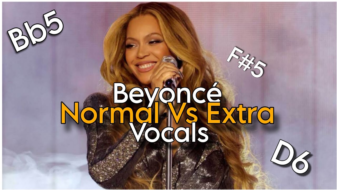 Beyoncé: NORMAL Vs. EXTRA Live Vocals - YouTube